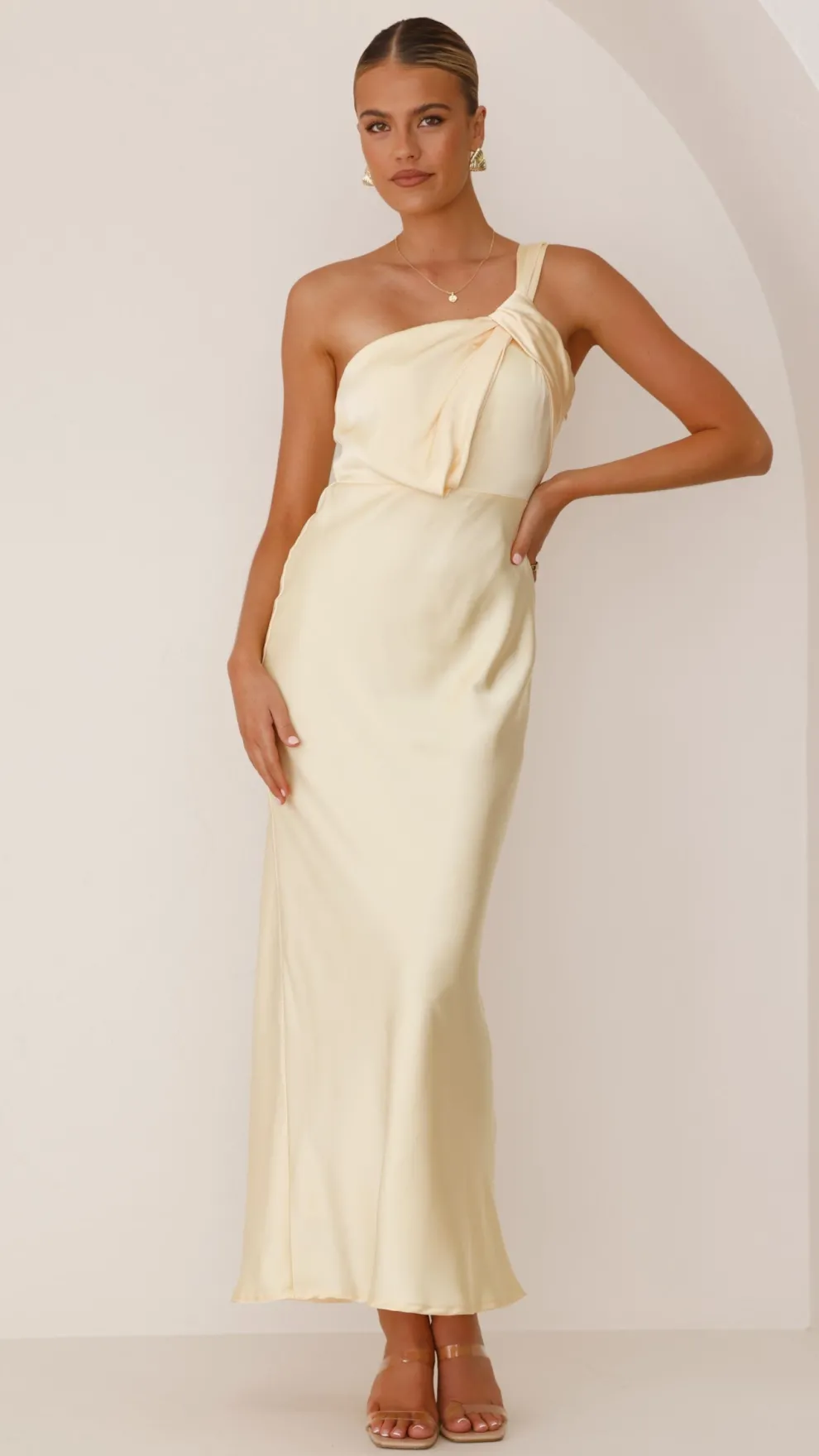 Greta Maxi Dress - Yellow