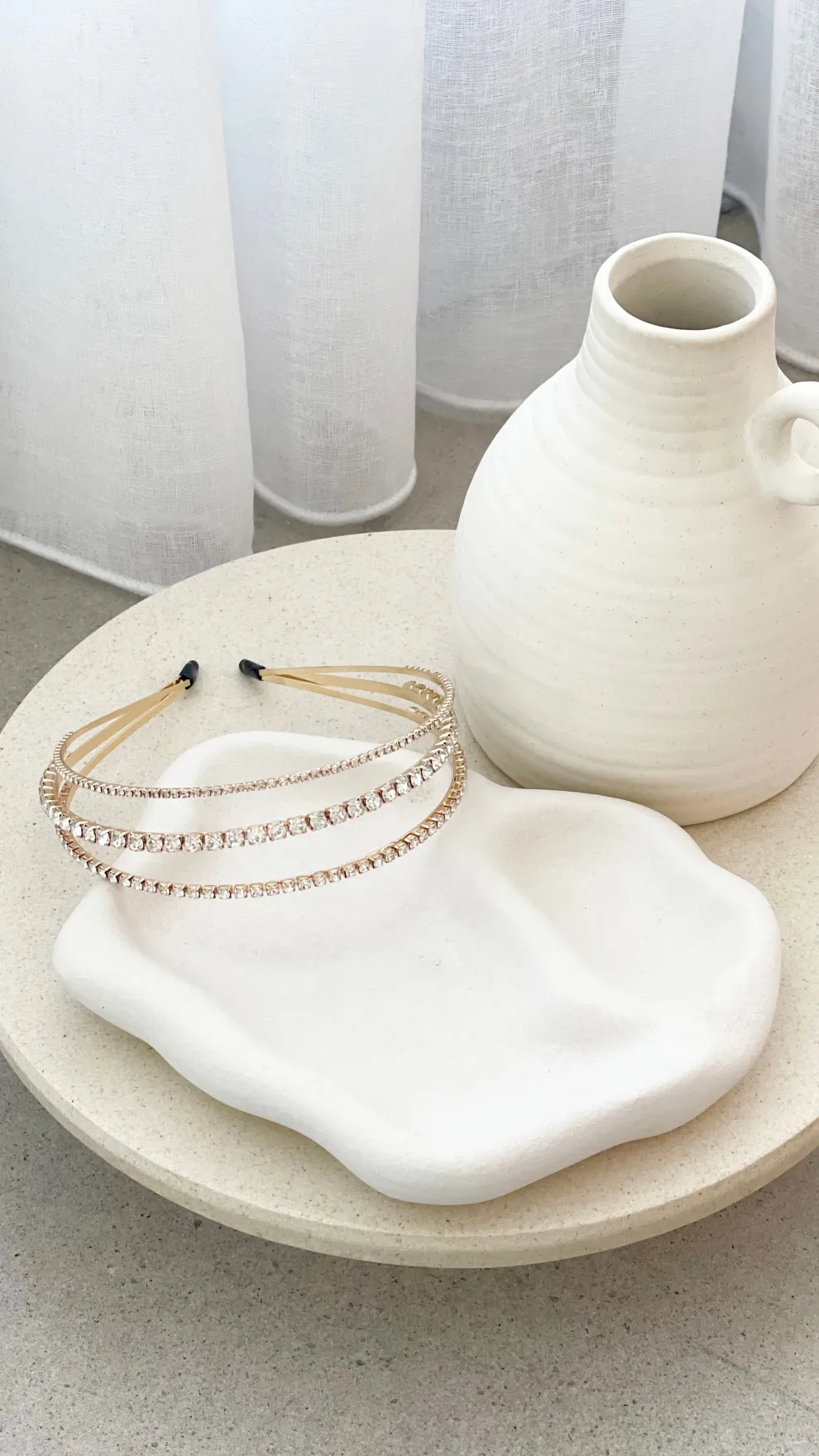 Halsey Headband - Crystal