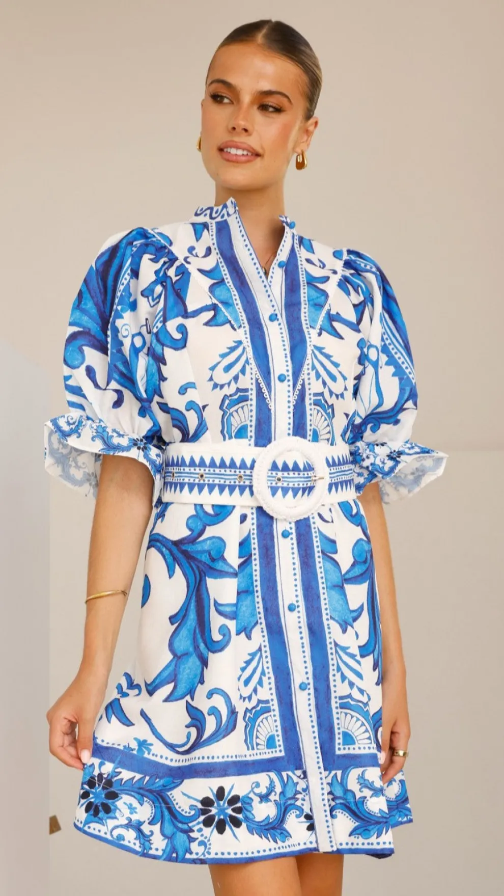 Hannah Mini Dress - Paradise