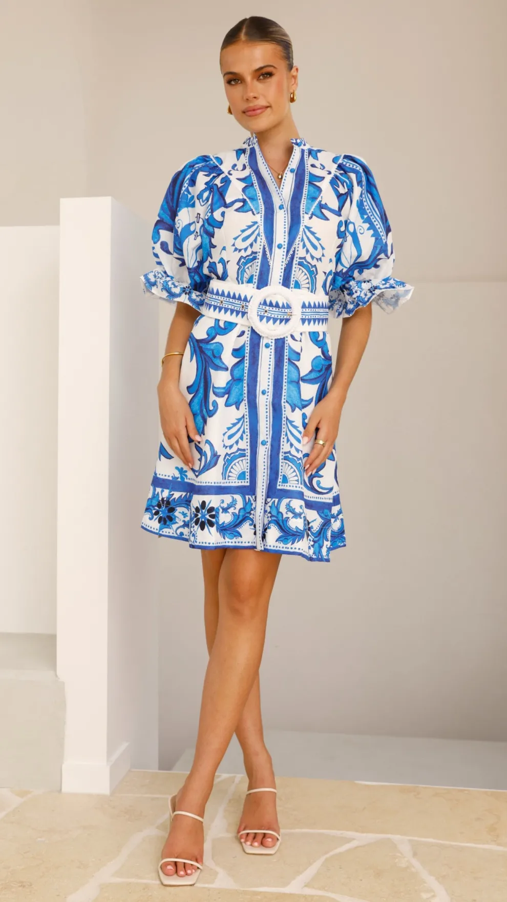 Hannah Mini Dress - Paradise