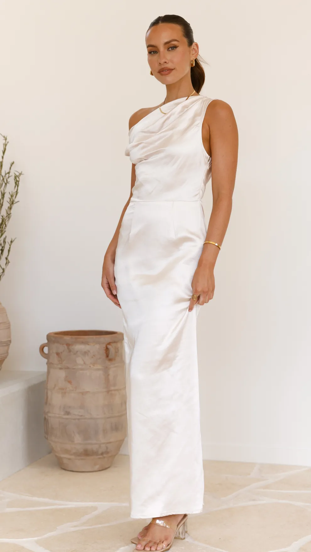 Harlowe Maxi Dress - Champagne