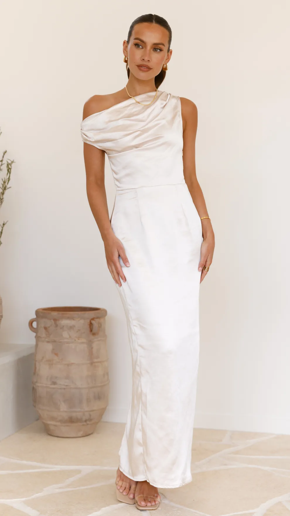Harlowe Maxi Dress - Champagne