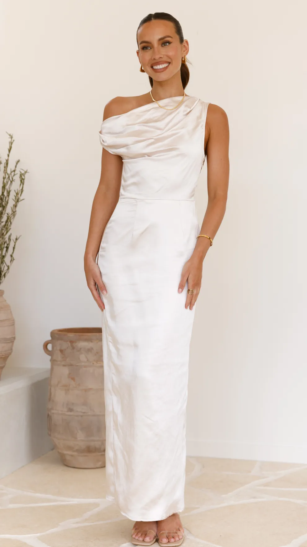 Harlowe Maxi Dress - Champagne