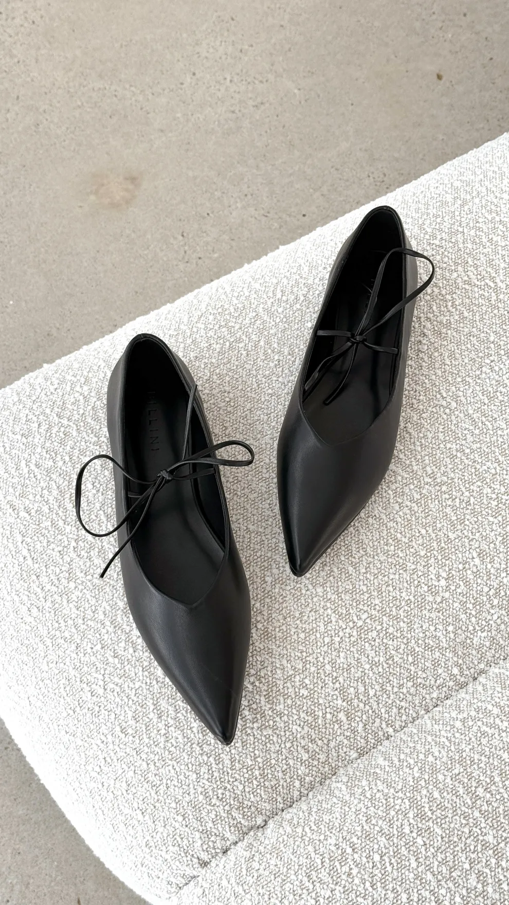 Haruna Ballet Flats - Black