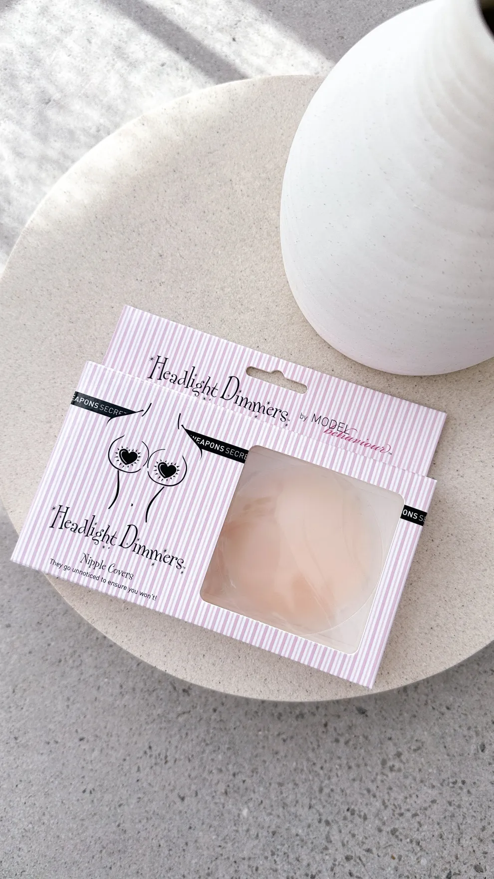 Headlight Dimmers Silicone - Nude