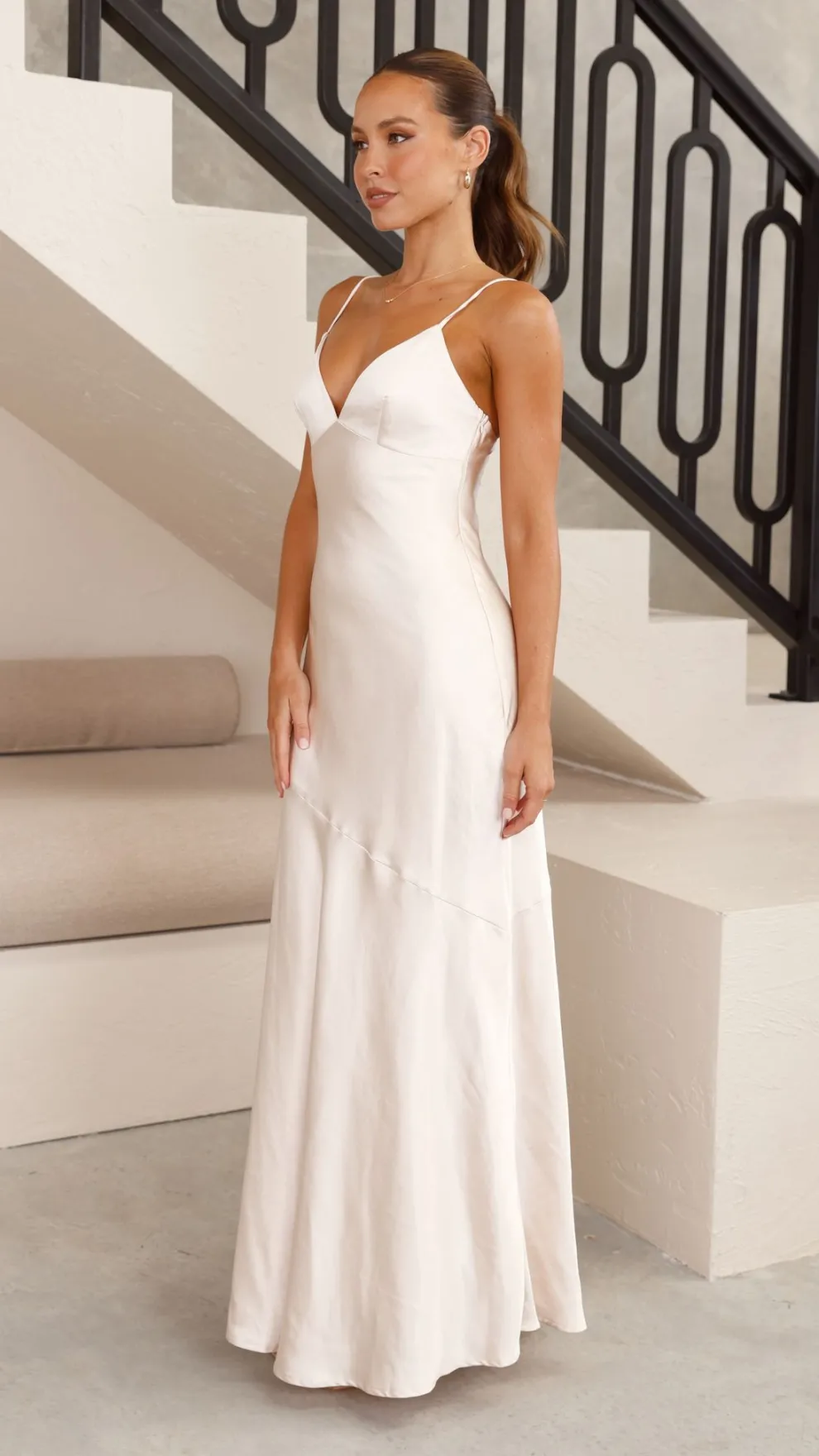 Helena Maxi Dress - Champagne