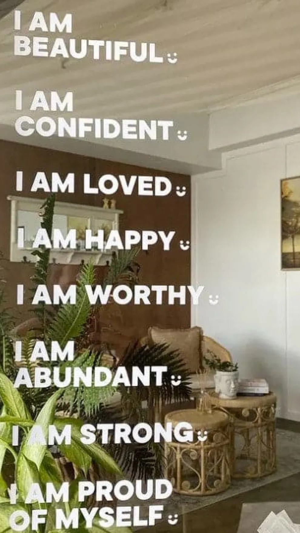 I am Confident - Affirmation Mirror Sticker