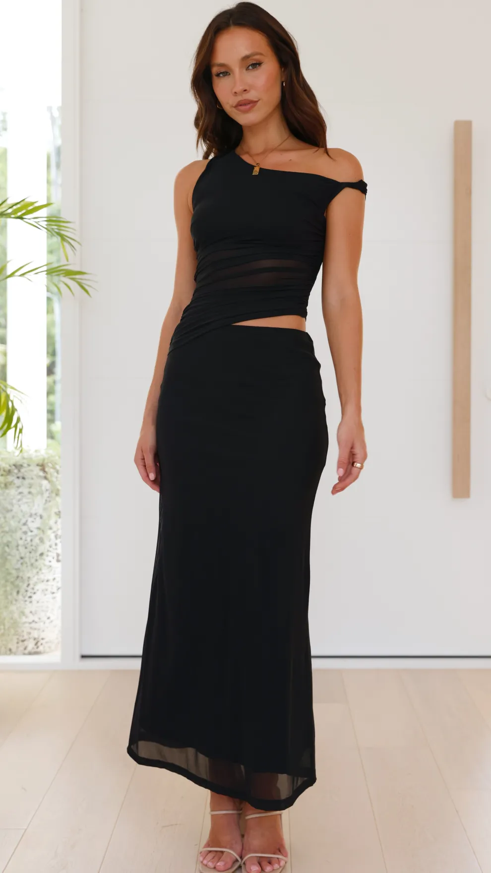 Iantha Maxi Dress - Black
