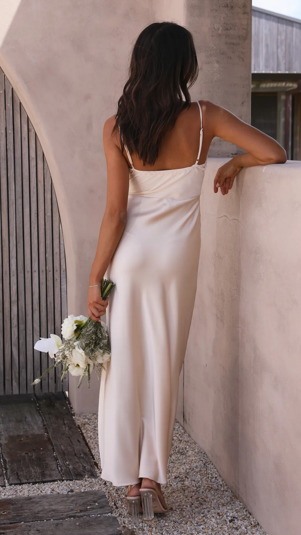 Ilana Maxi Dress - Champagne