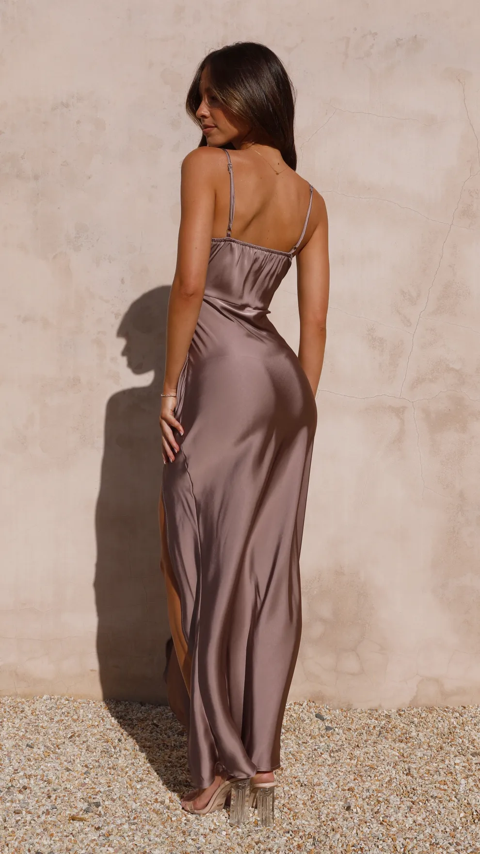 Ilana Maxi Dress - Mushroom