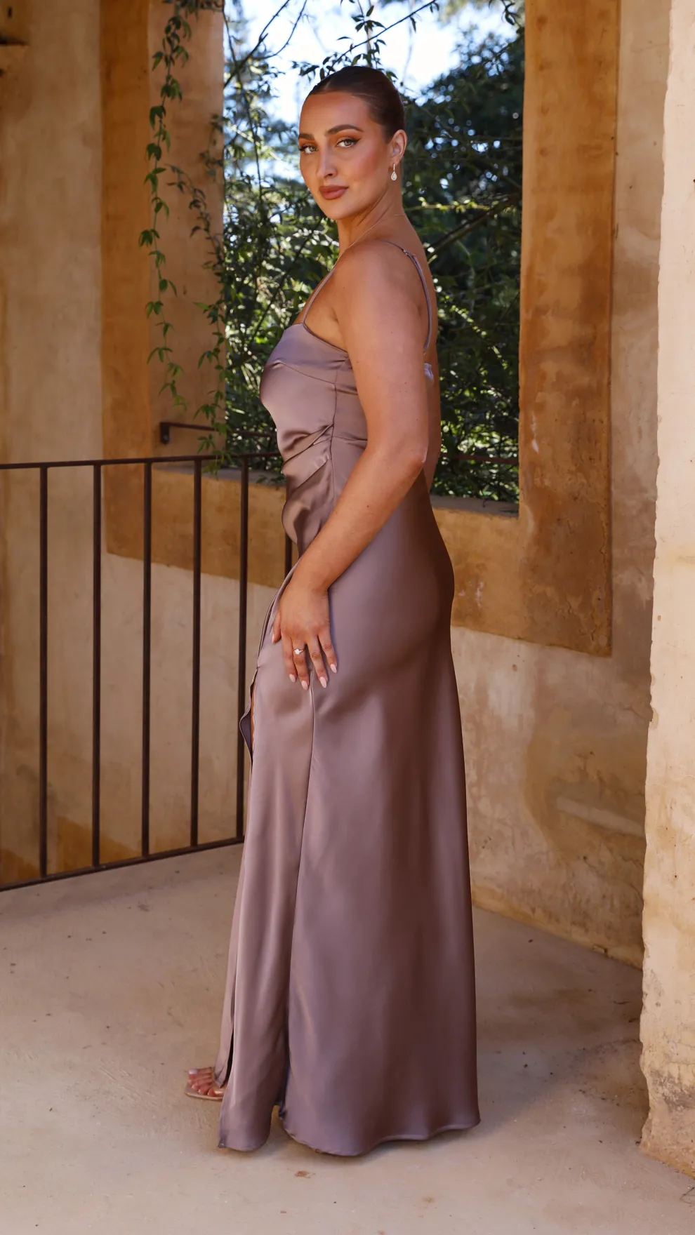 Ilana Maxi Dress - Mushroom