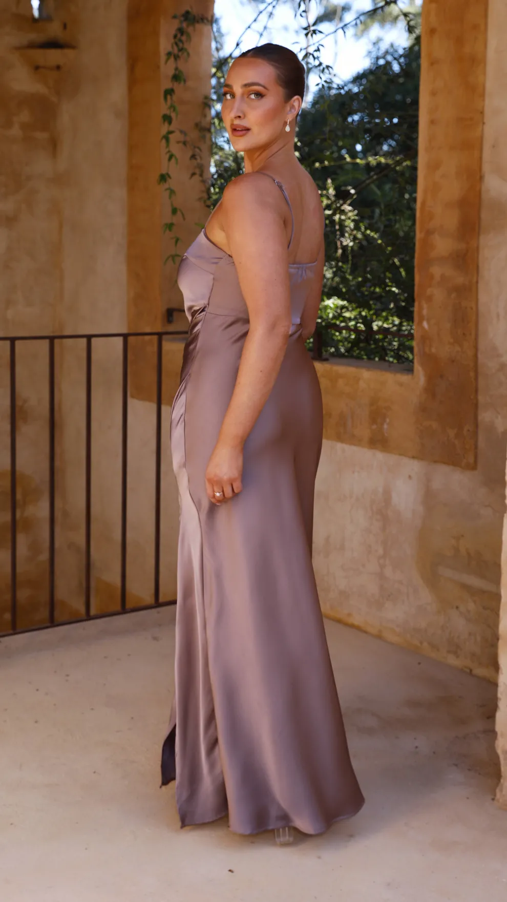 Ilana Maxi Dress - Mushroom