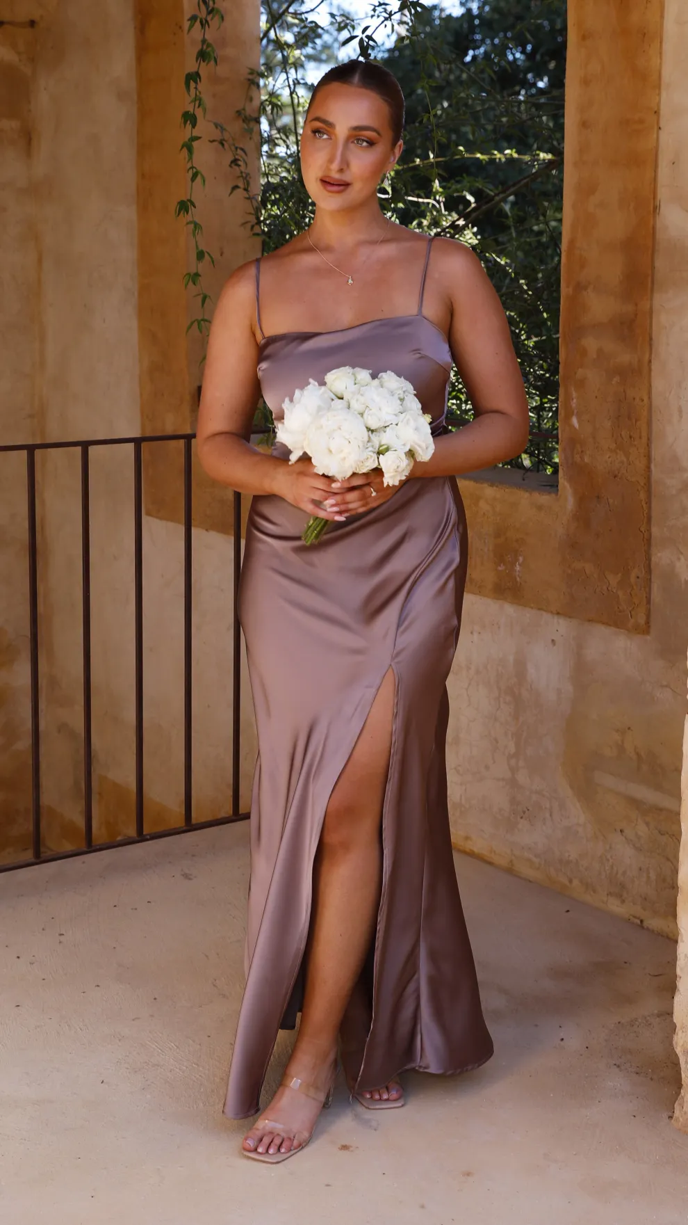 Ilana Maxi Dress - Mushroom