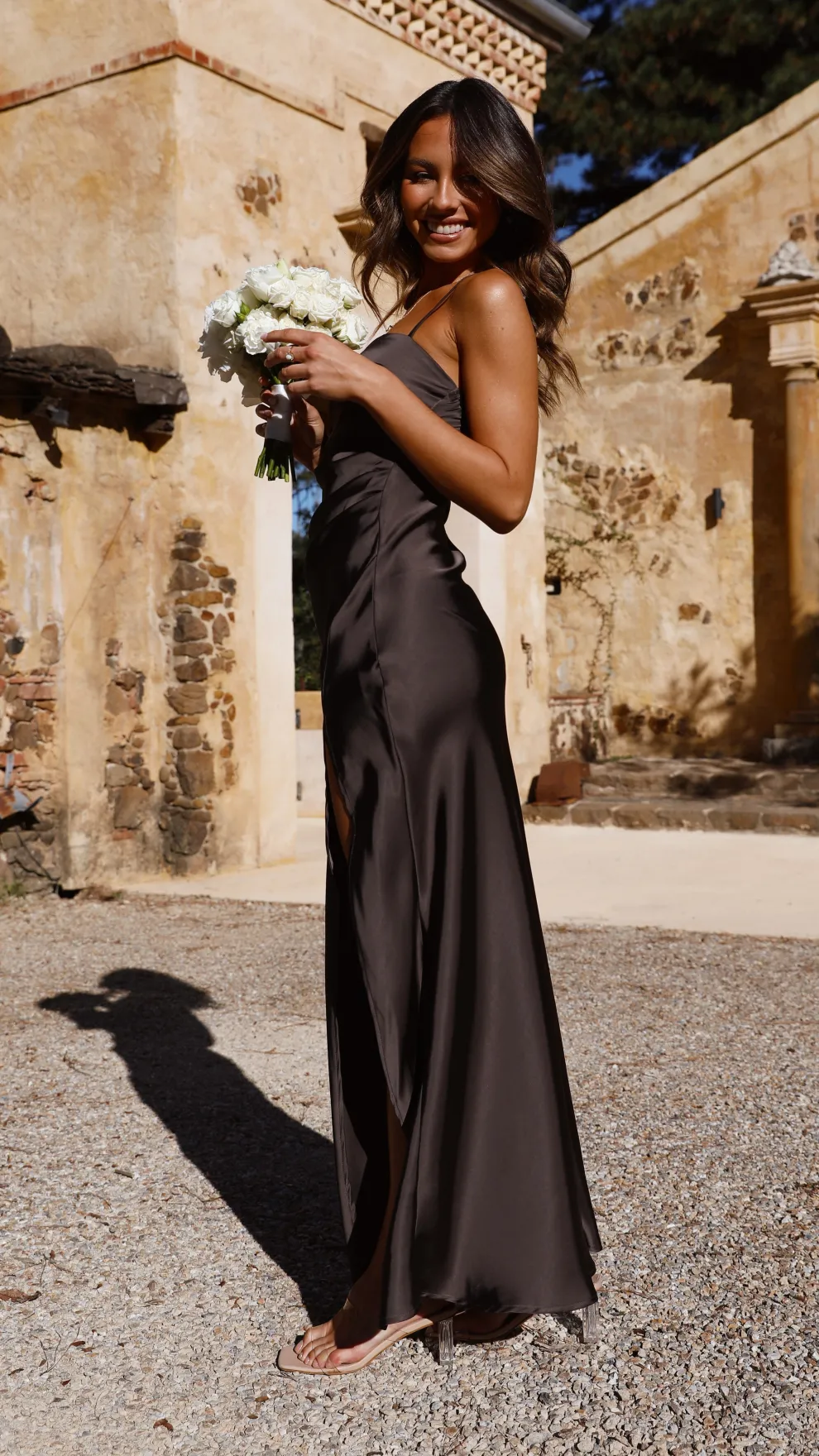 Ilana Maxi Dress - Espresso