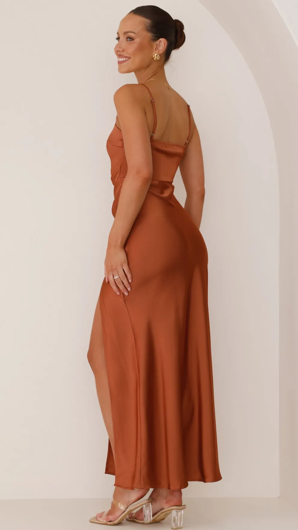 Ilana Maxi Dress - Copper