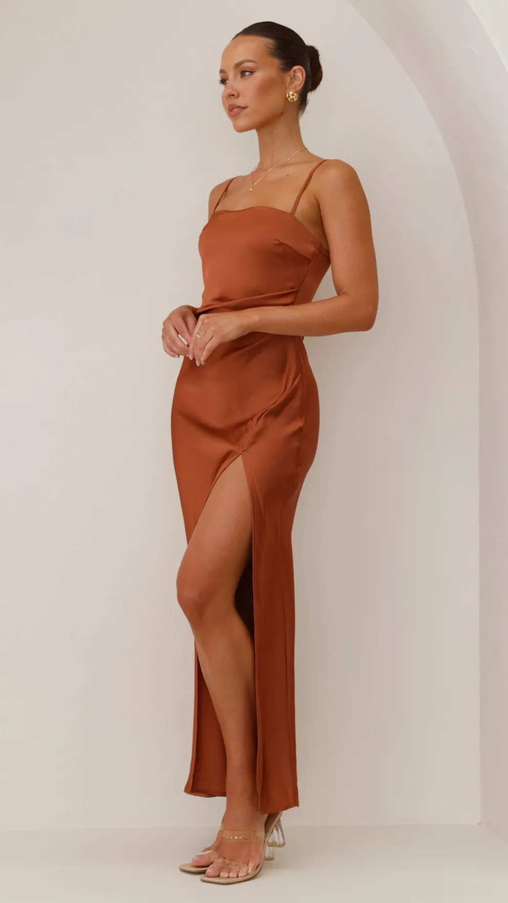 Ilana Maxi Dress - Copper