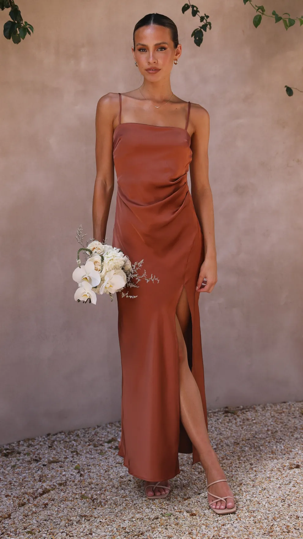 Ilana Maxi Dress - Copper