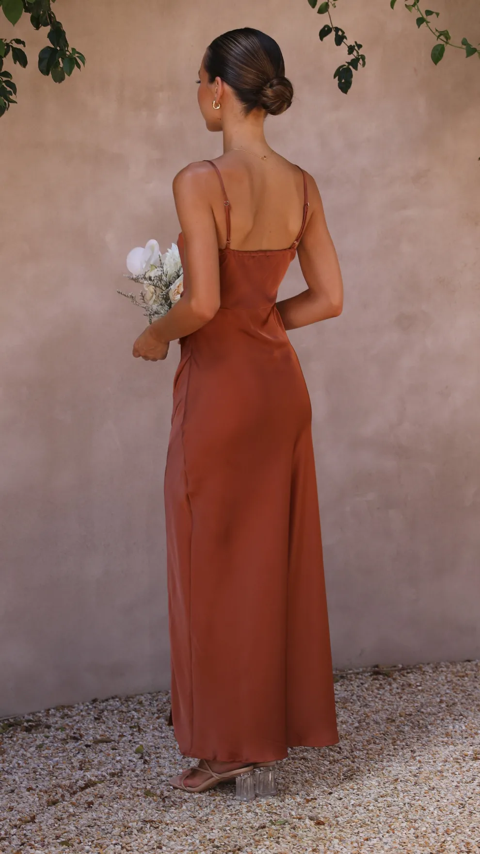 Ilana Maxi Dress - Copper