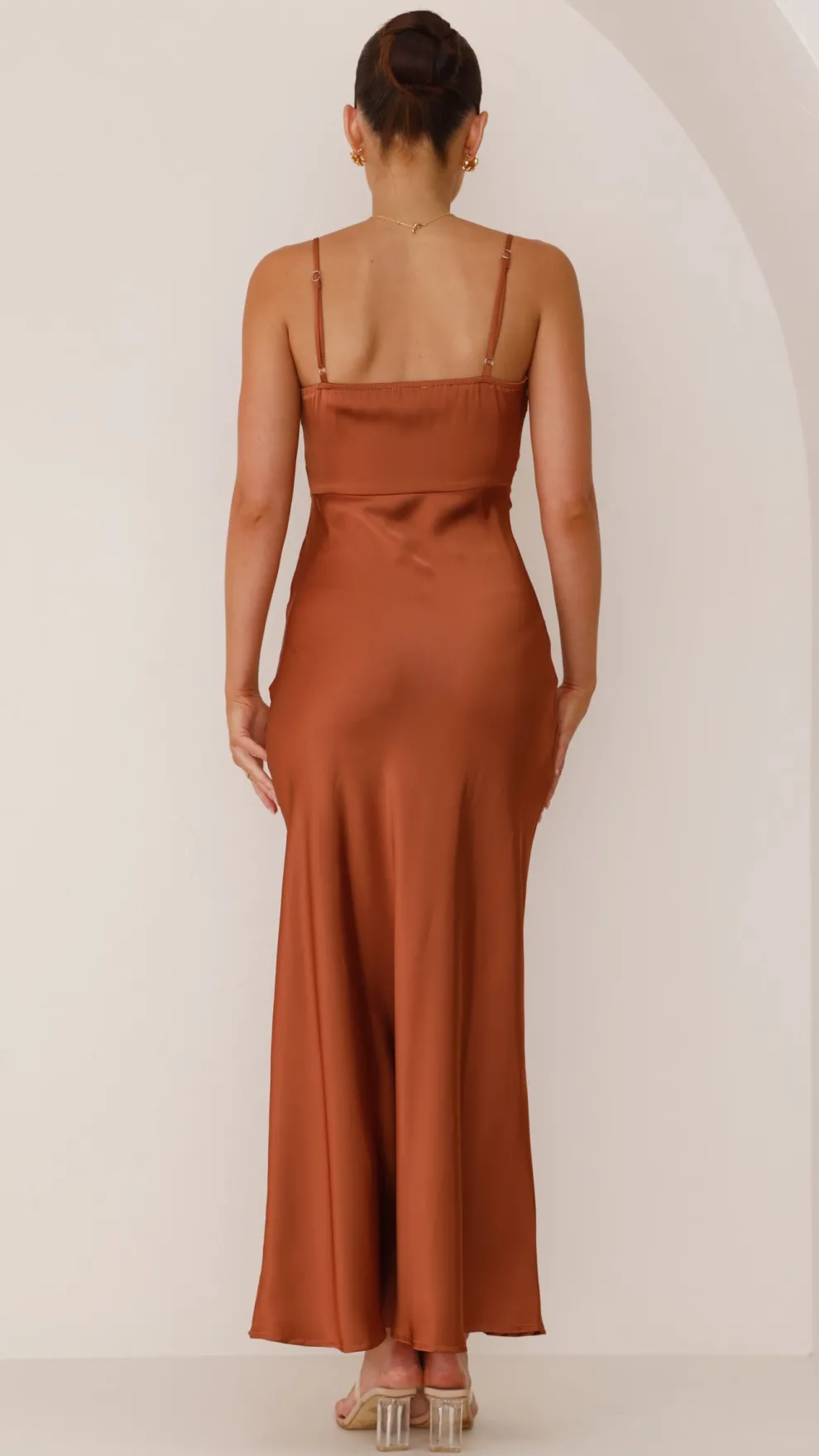 Ilana Maxi Dress - Copper