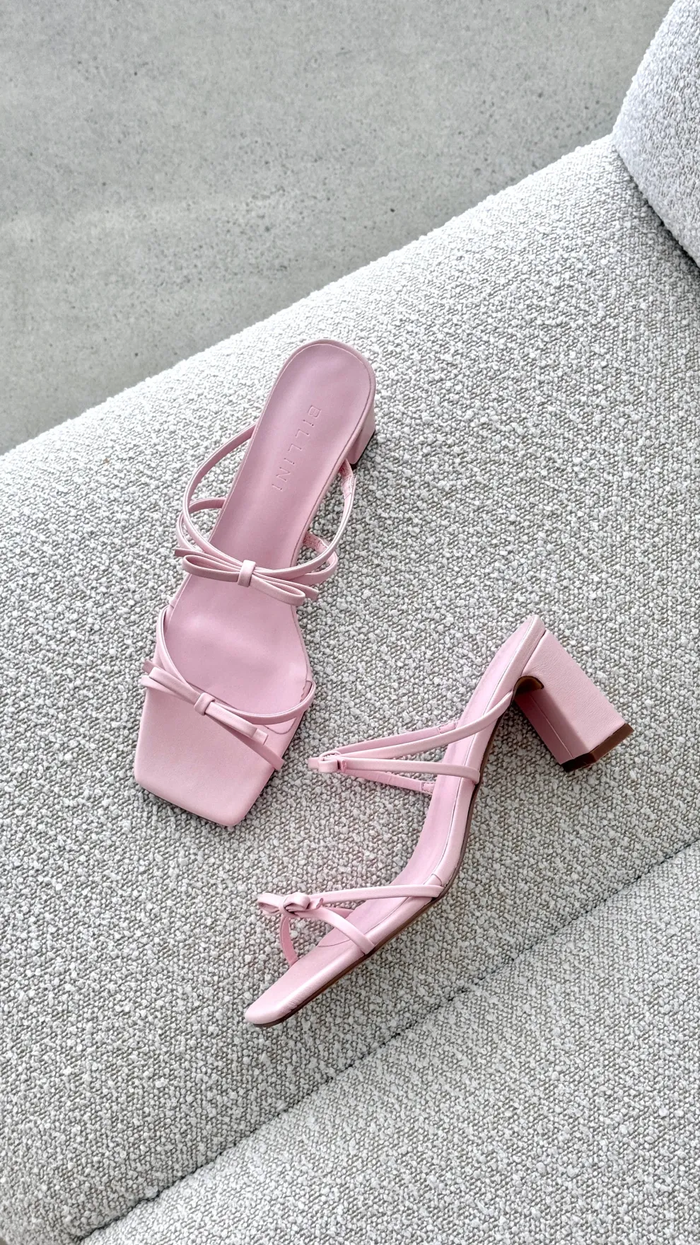 Ilkie Heel - Baby Pink