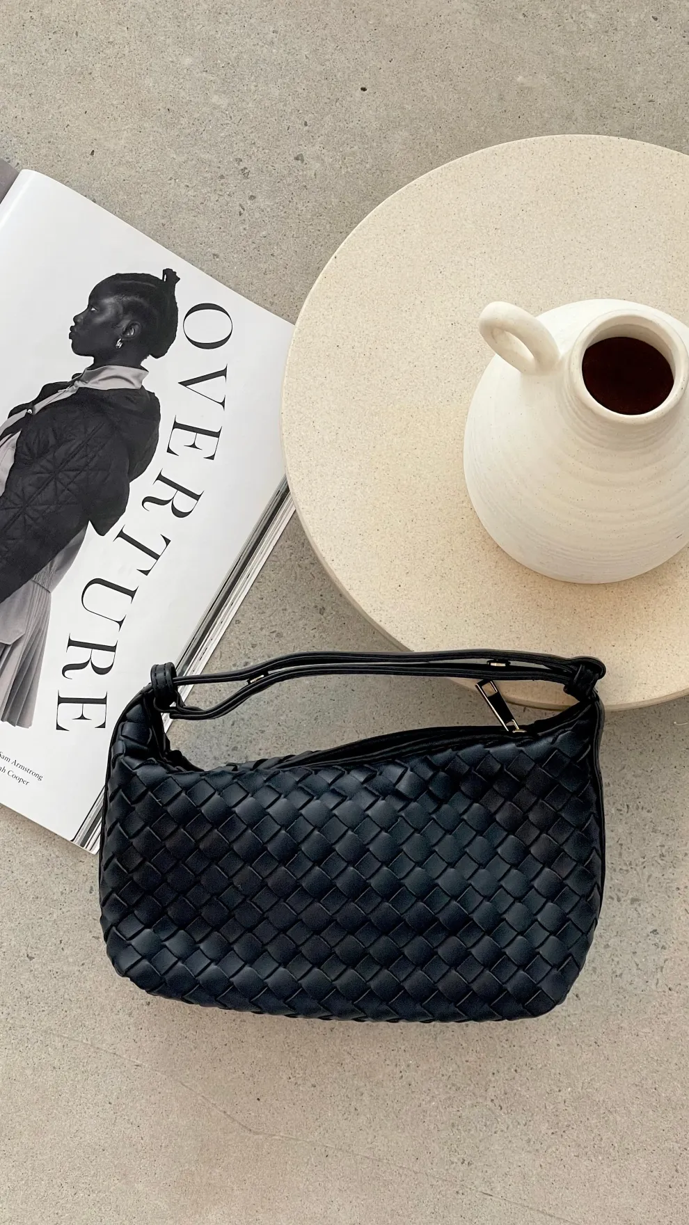 Isabelle Handle Bag - Black