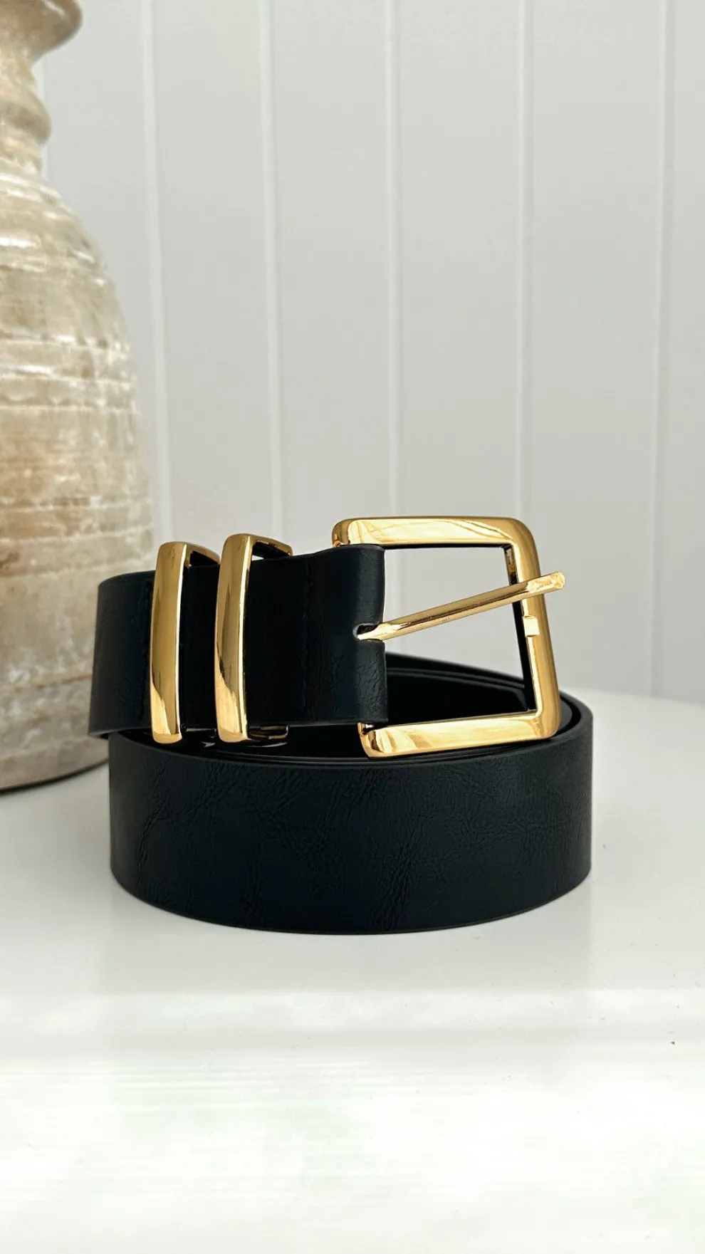 Jabilo Belt - Black / Gold