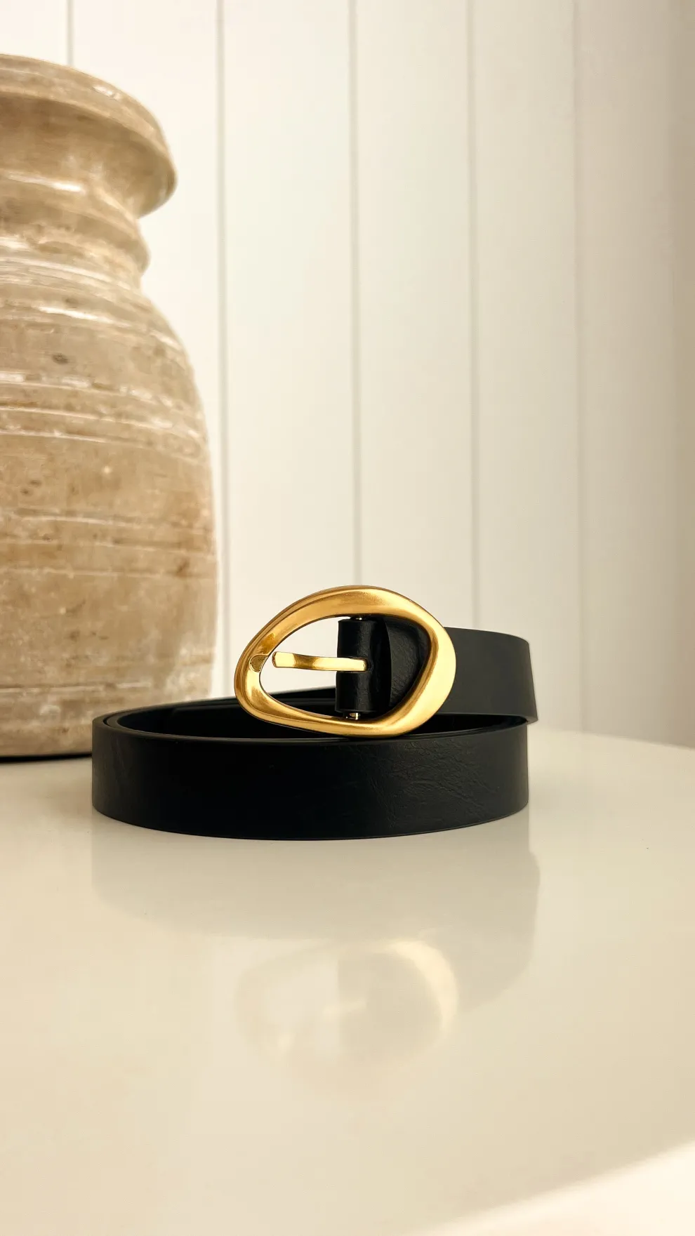 Jacory Belt - Black / Gold