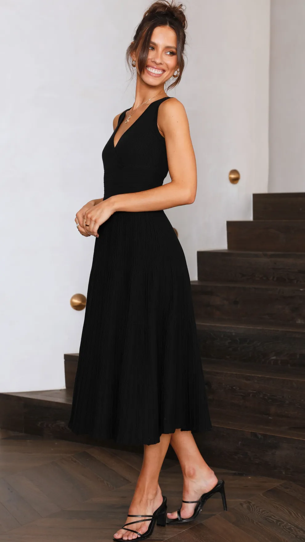 Jayde Knit Dress - Black