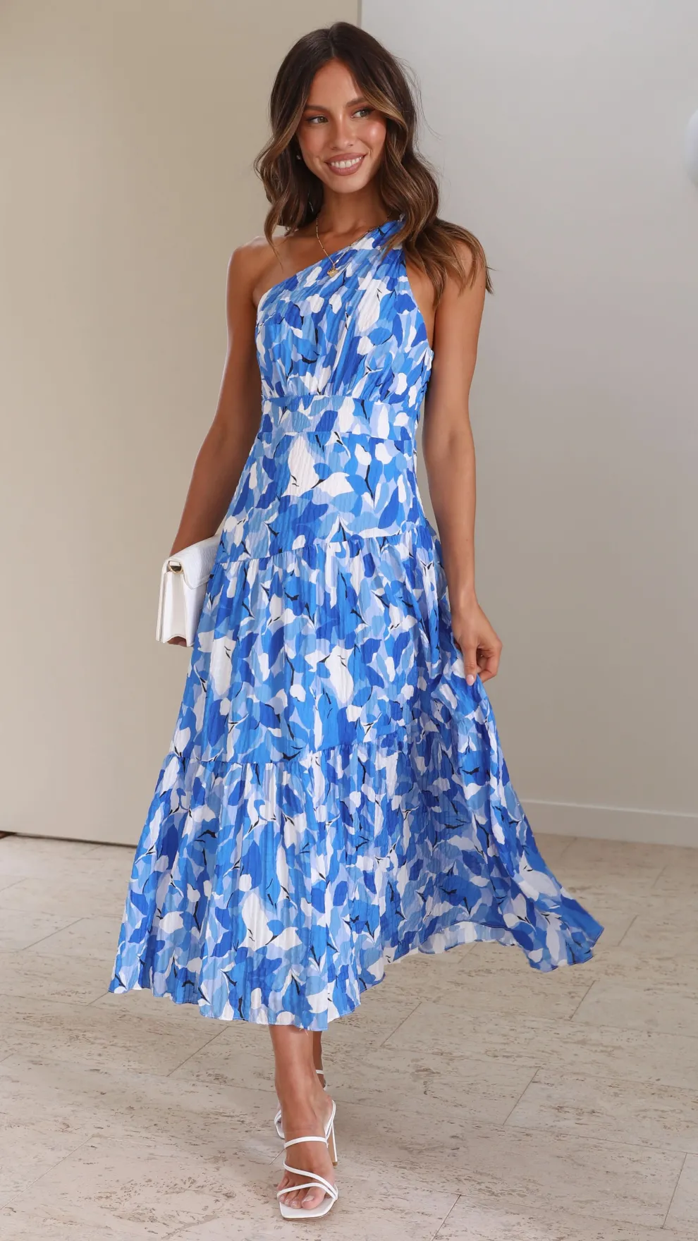 Jayma Maxi Dress - Blue Floral