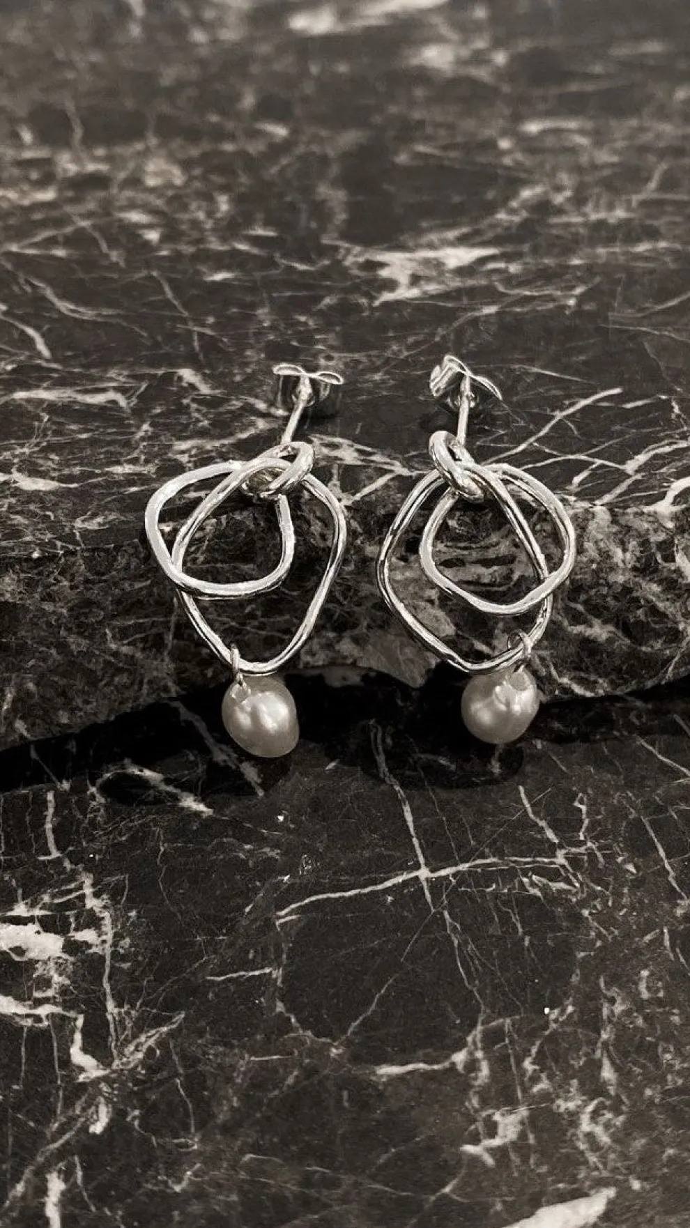 Jaymee Earrings - Silver