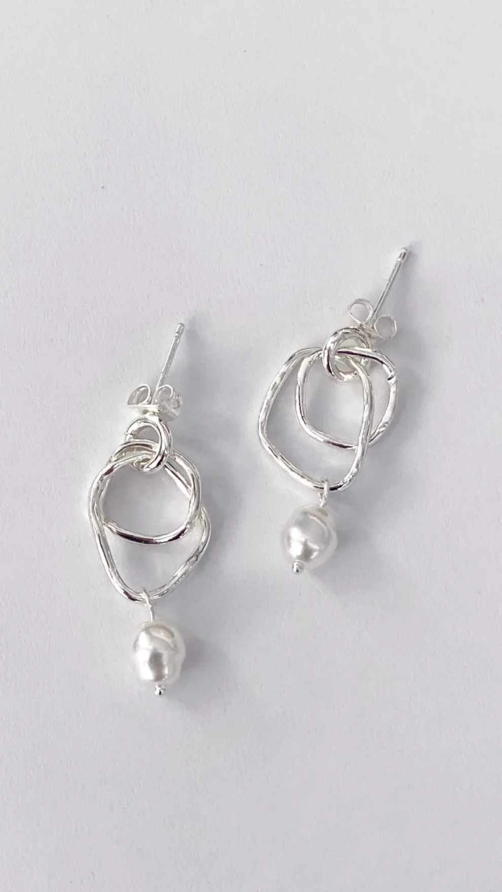 Jaymee Earrings - Silver