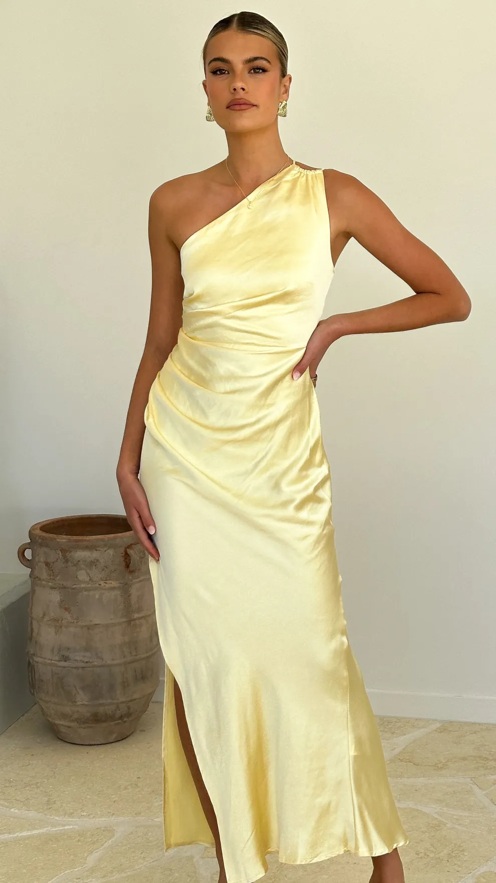 Jenna Maxi Dress - Yellow