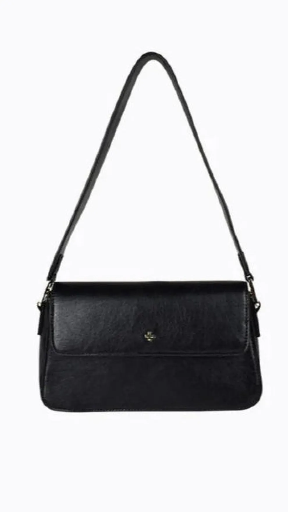 Jocelyn Shoulder Bag - Black PU
