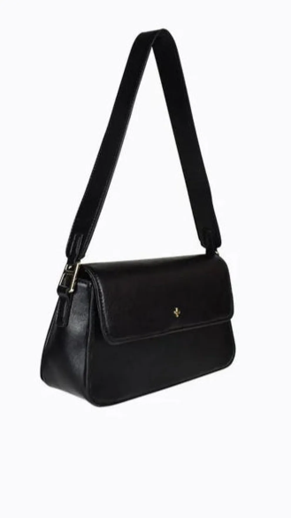 Jocelyn Shoulder Bag - Black PU