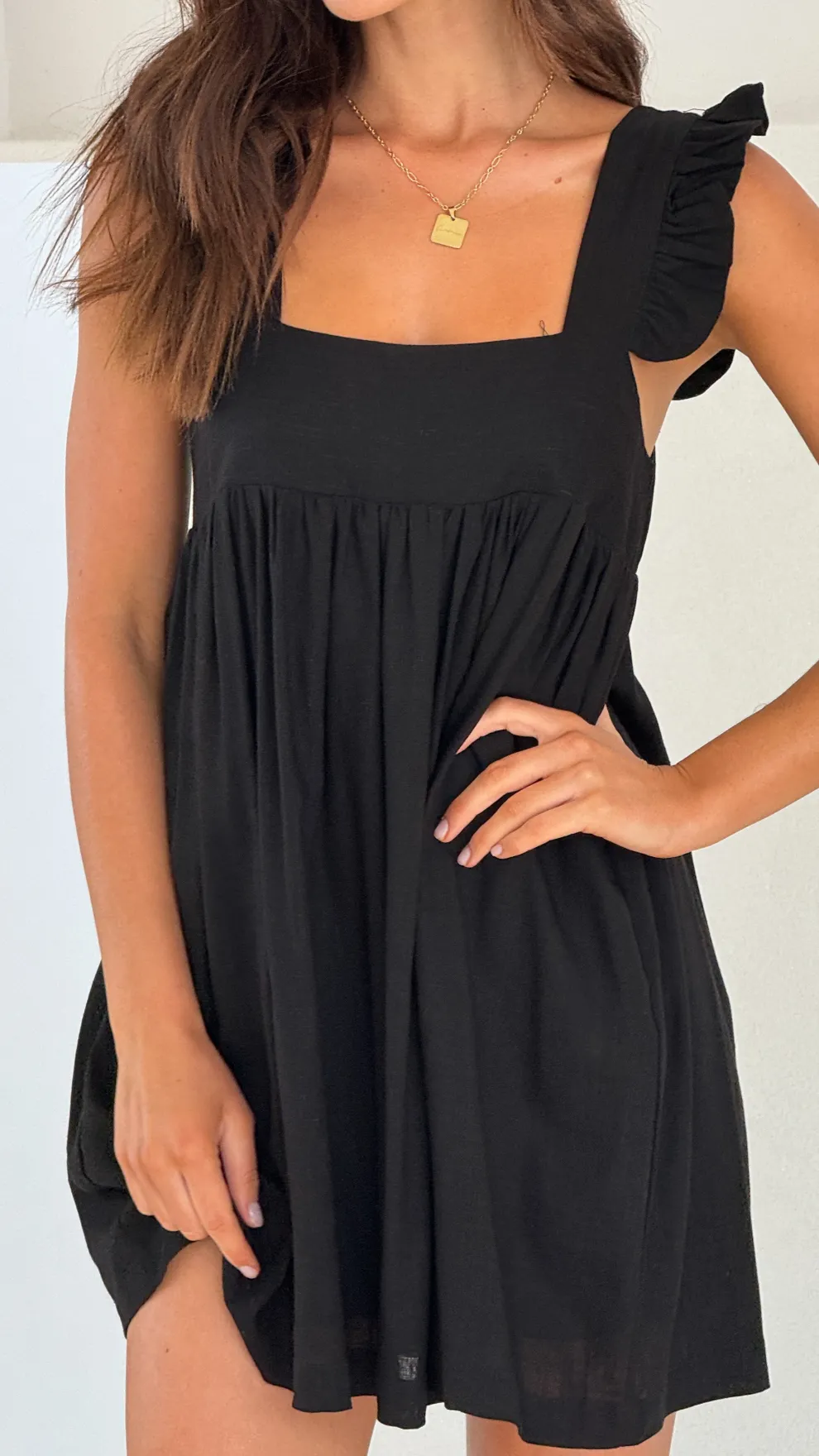 Josifine Mini Dress - Black