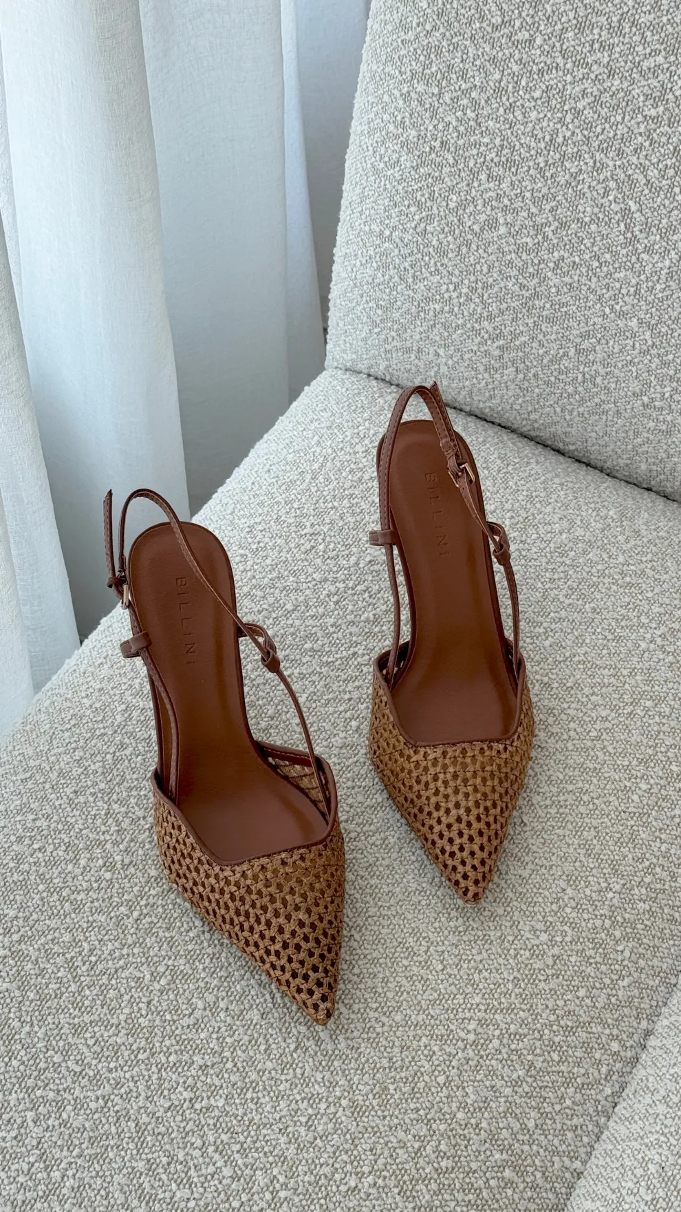 Kameron Heel - Dark Tan Natural