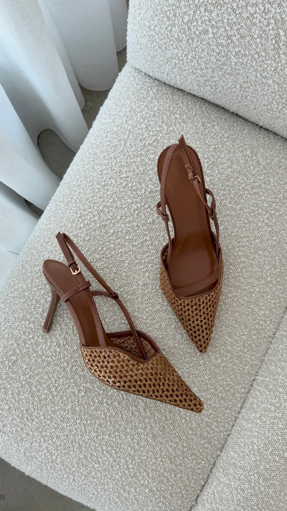 Kameron Heel - Dark Tan Natural