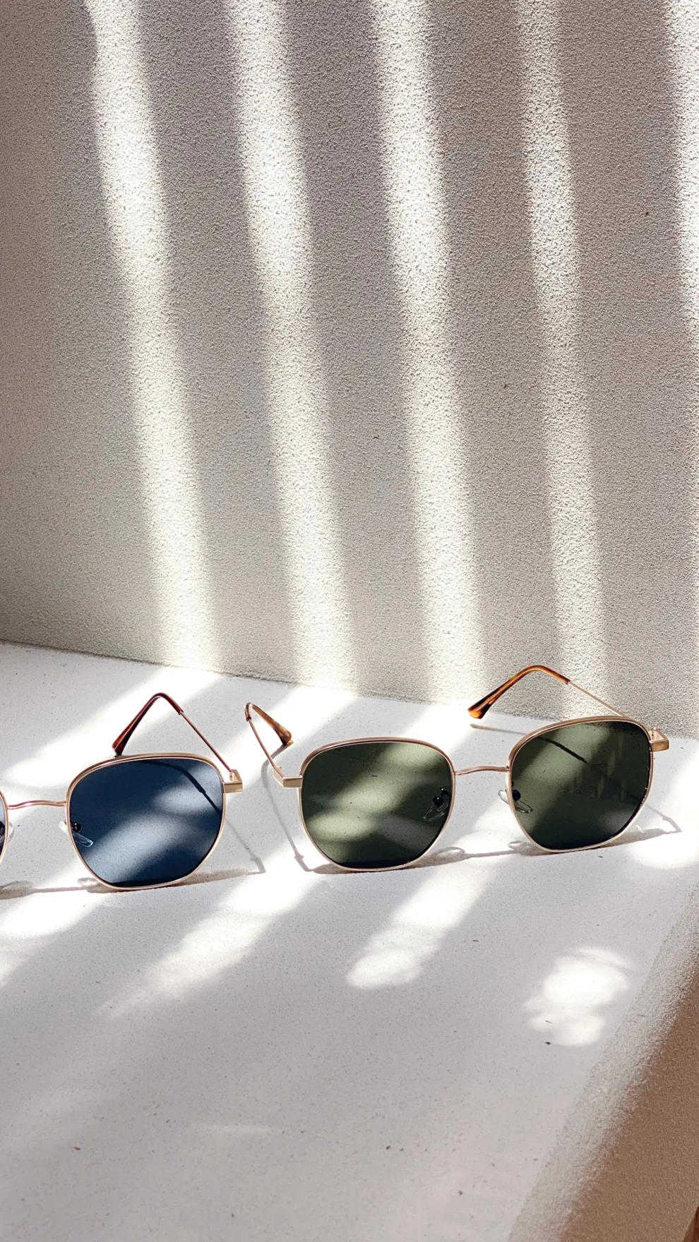 Karmen Sunglasses - Moss/Gold