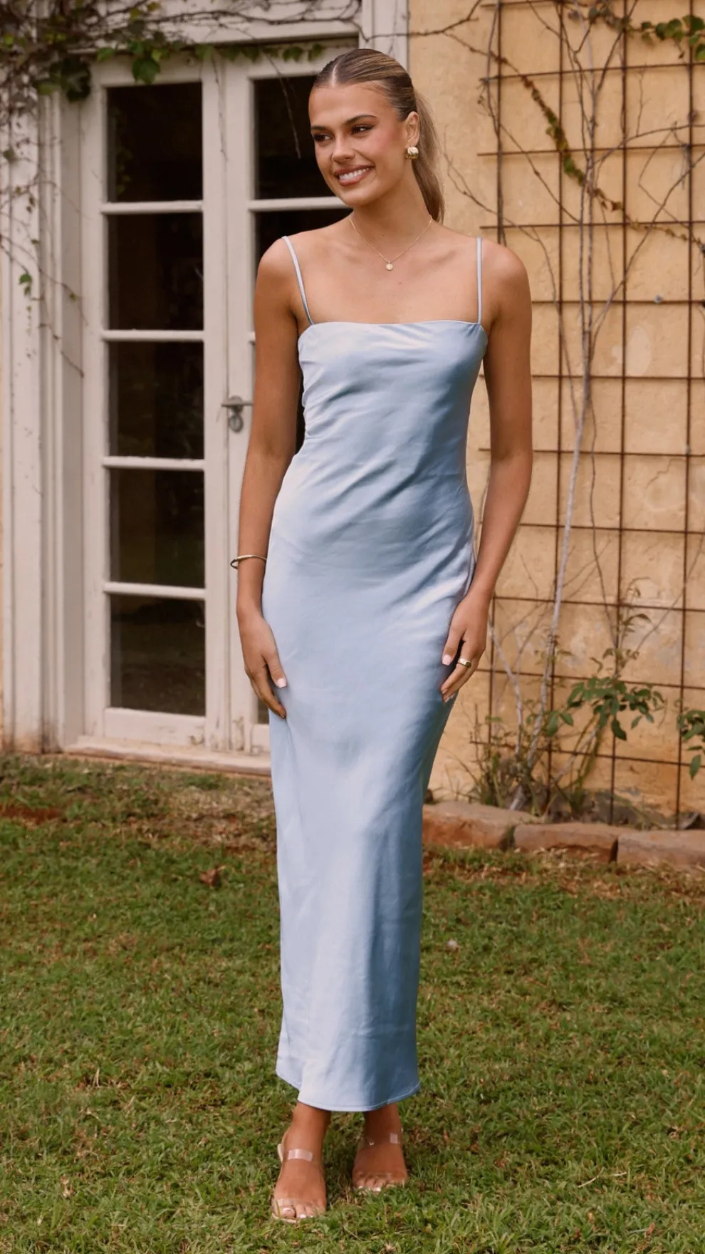 Keira Maxi Dress - Baby Blue