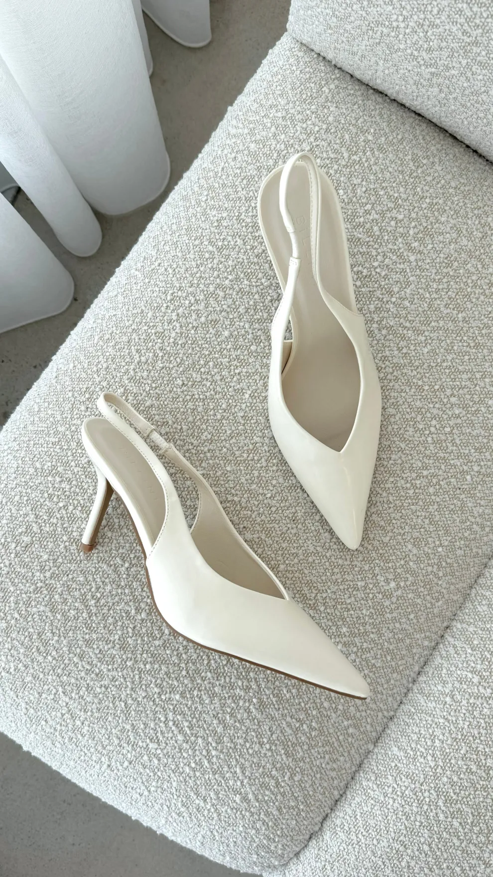 Kendra Heel - White Shine