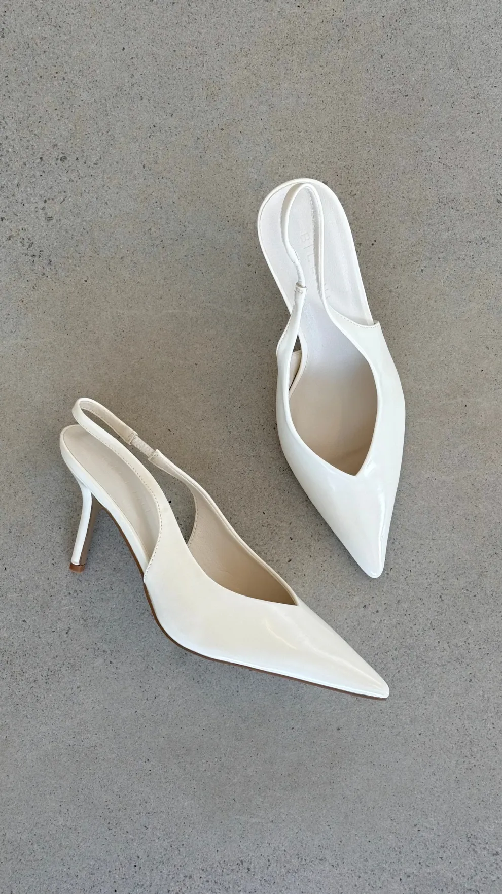 Kendra Heel - White Shine