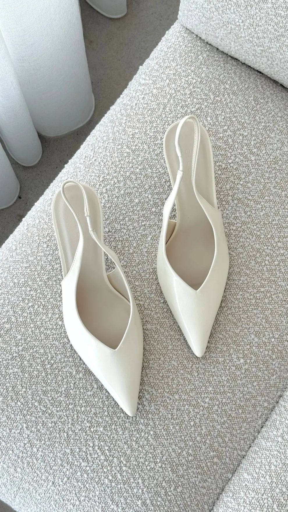 Kendra Heel - White Shine