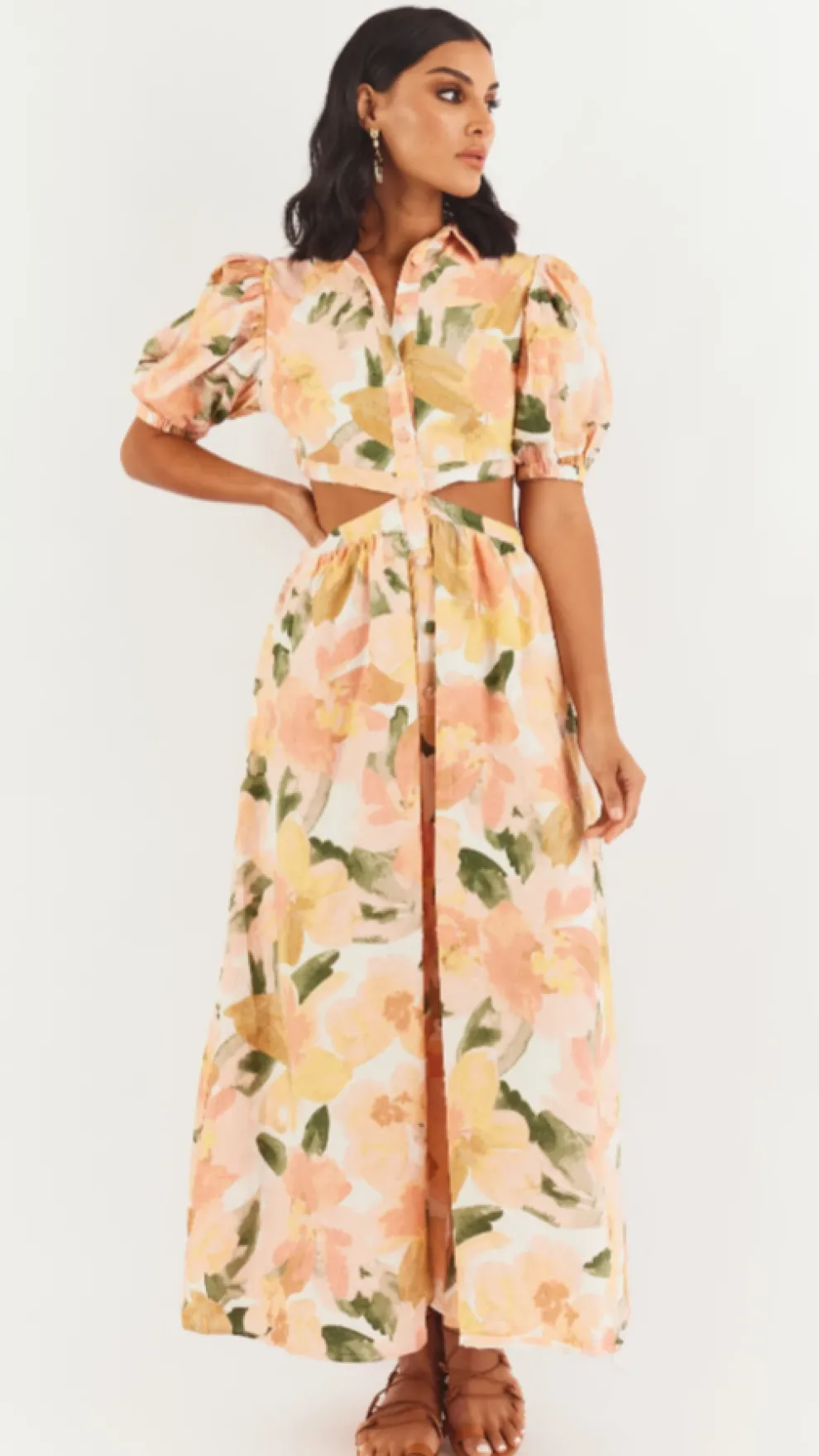 Kylo Midi Dress - Mallorca Floral