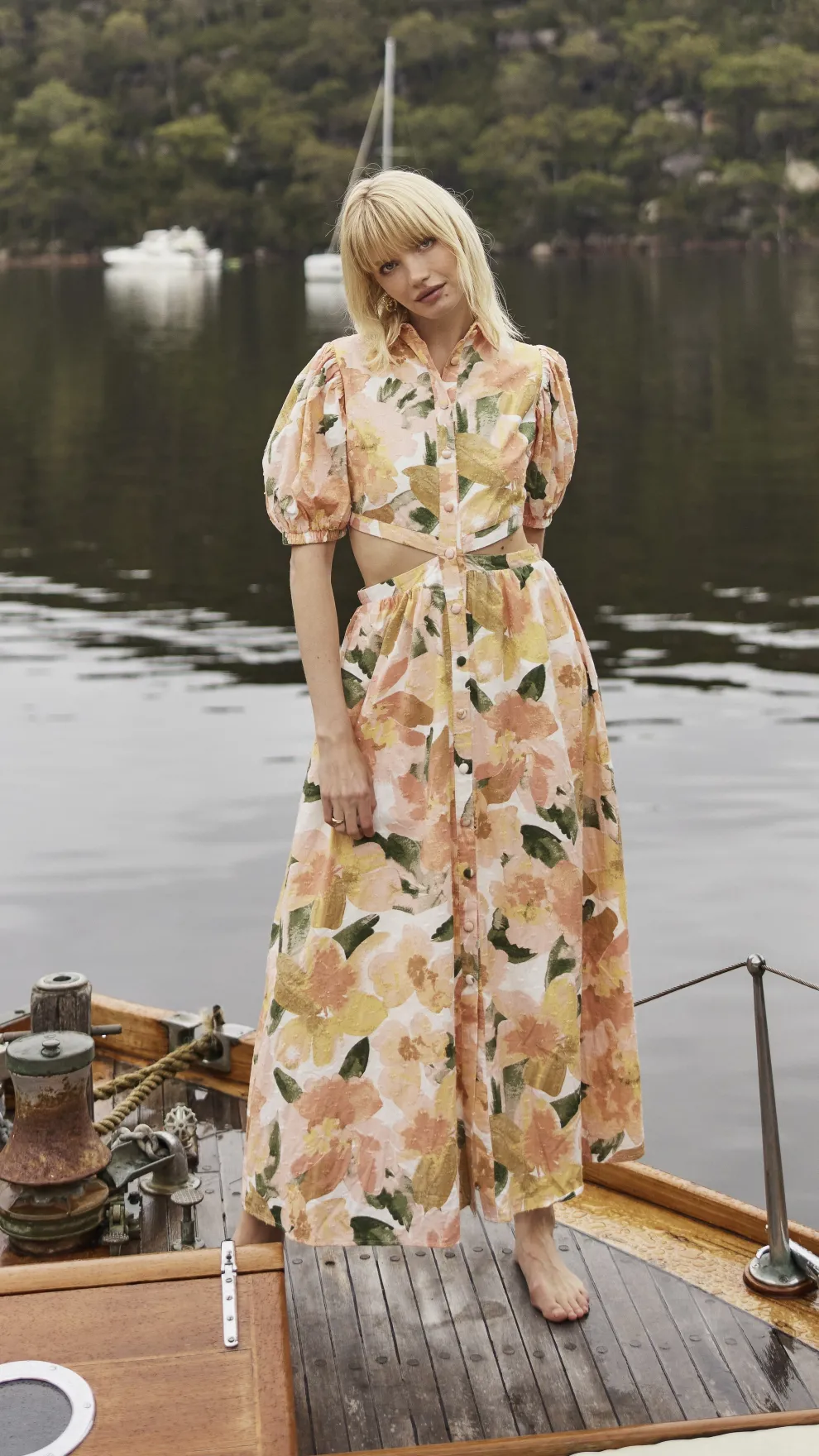 Kylo Midi Dress - Mallorca Floral