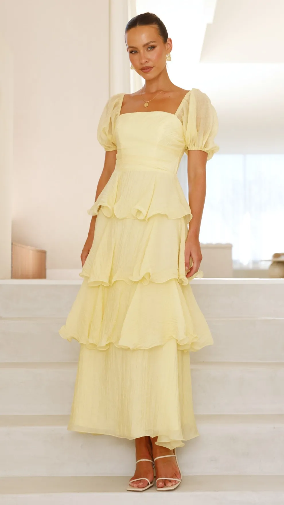Lanelle Maxi Dress - Yellow