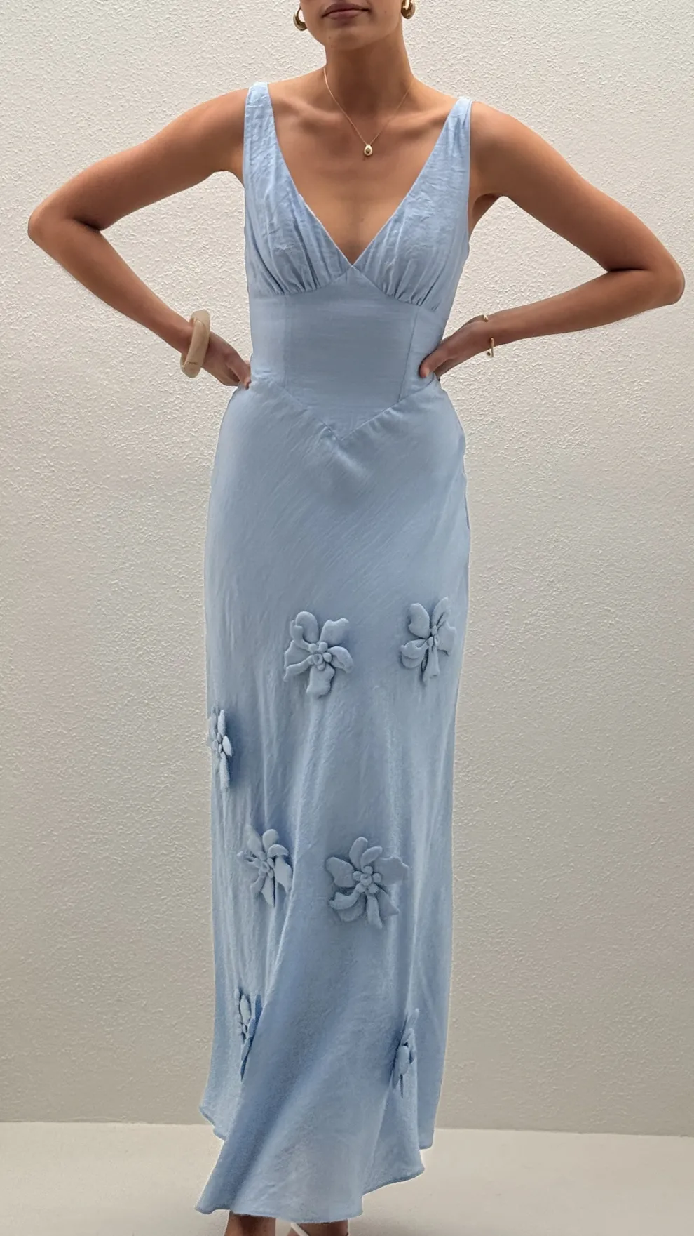 Lavara Maxi Dress - Blue
