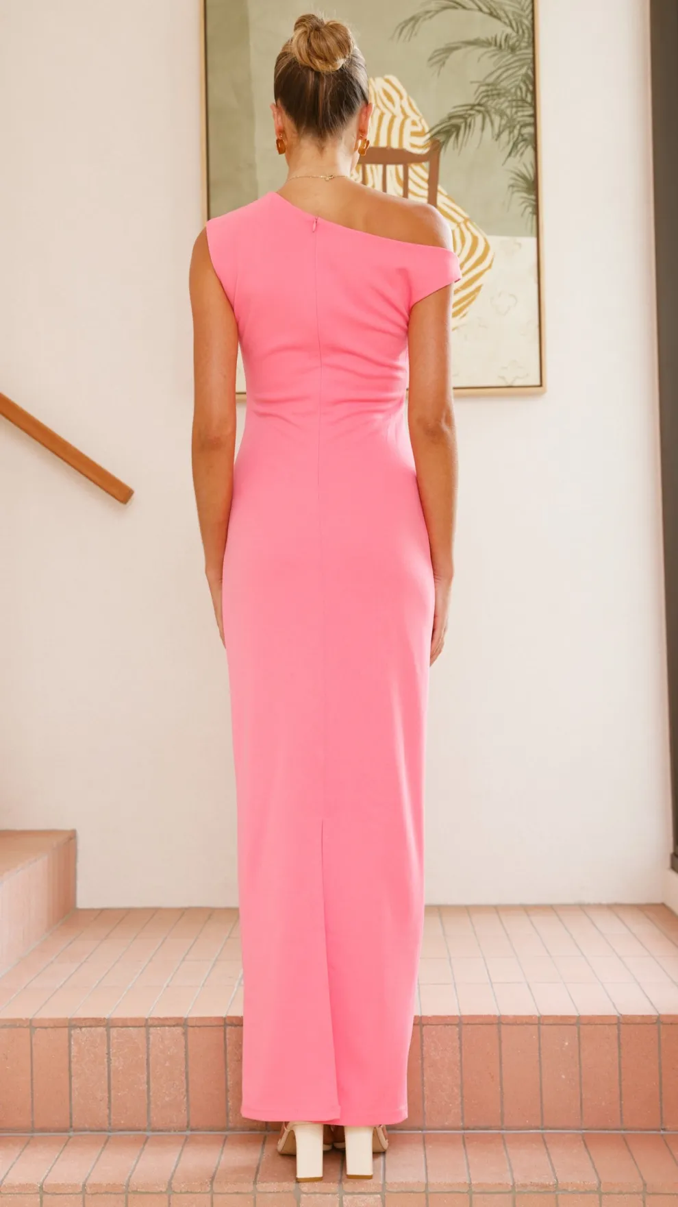 Lilah Maxi Dress - Pink