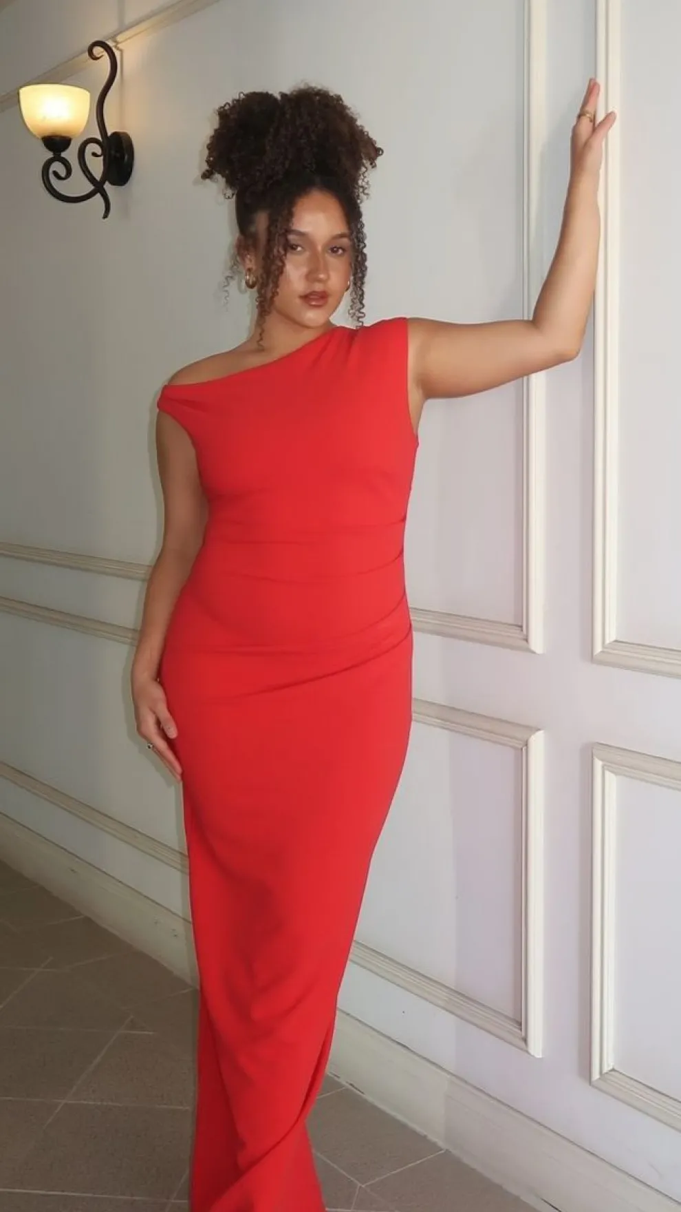 Lilah Maxi Dress - Red