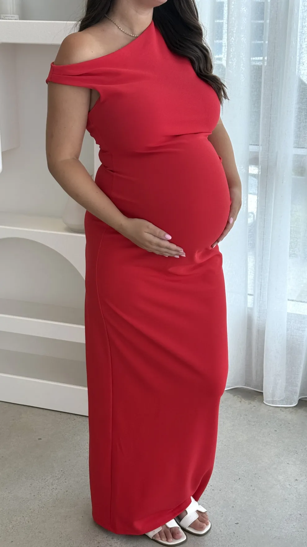 Lilah Maxi Dress - Red