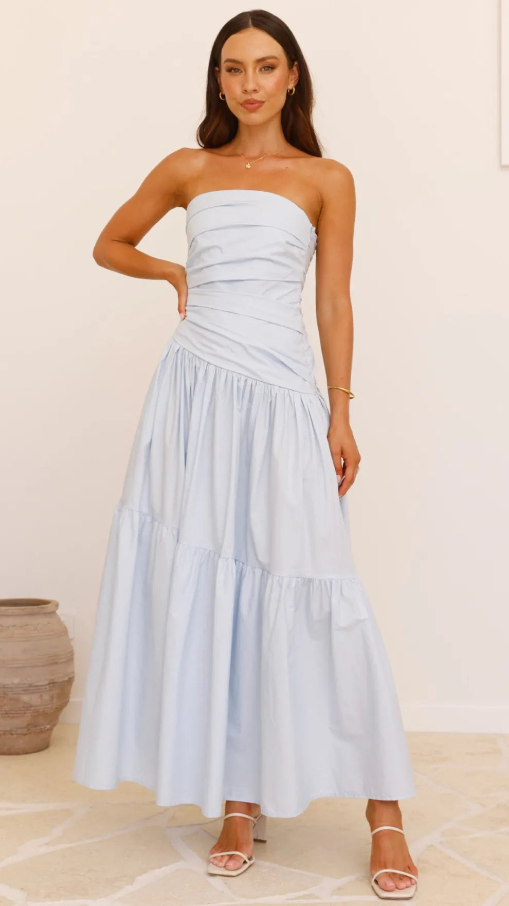 Lola Maxi Dress - Blue